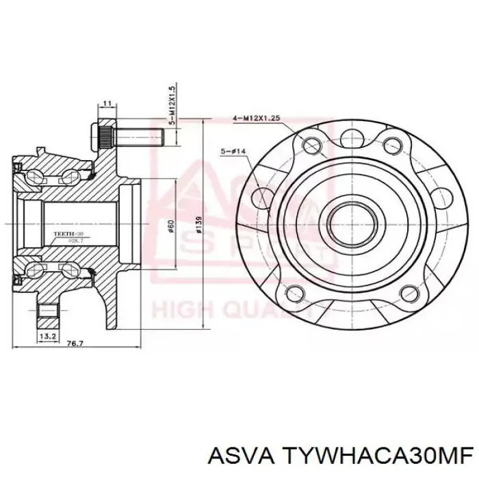 Маточина колеса передня Q-fix Q1300585 ціна, від 61.78 USD