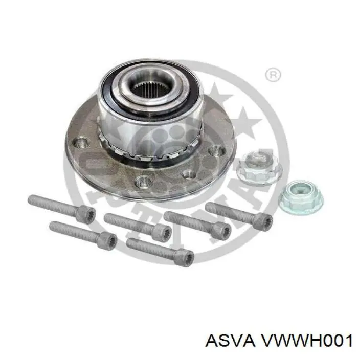 Передня маточина VWWH001 Asva