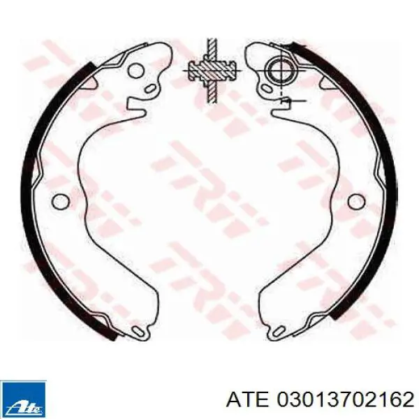 Колодки гальмові задні, барабанні 03013702162 ATE