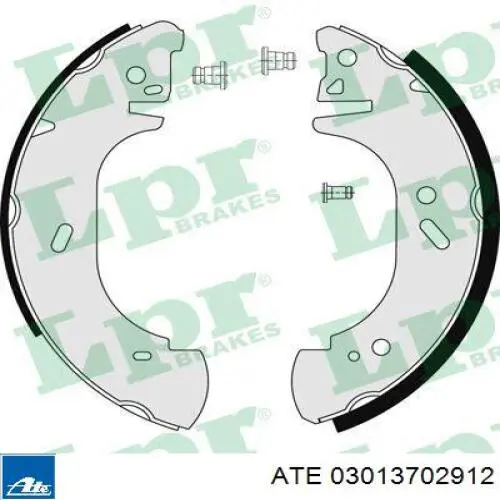 Купити T120950 Ford Колодки гальмові задні, барабанні