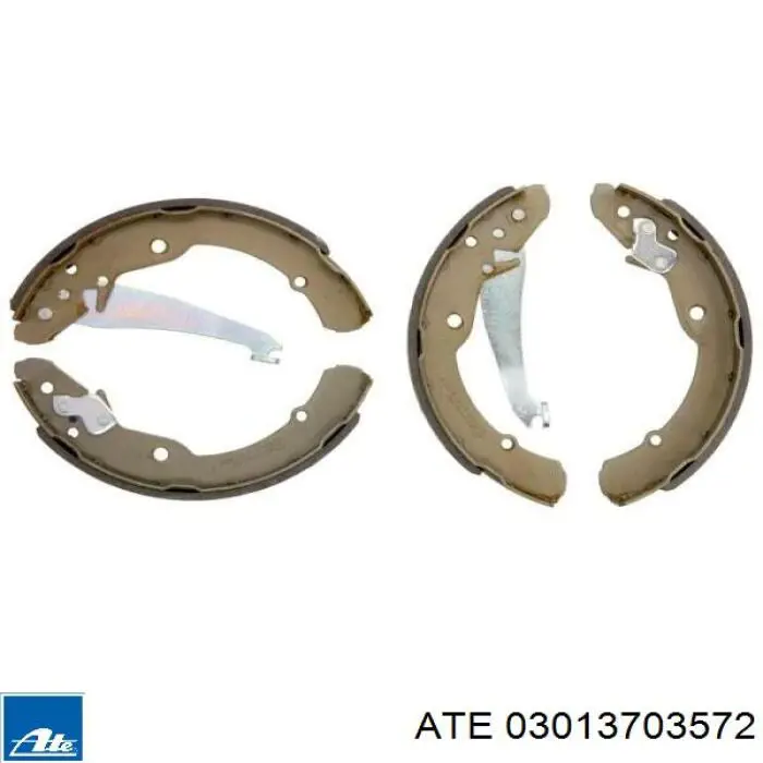 Колодки гальмові задні, барабанні ATE 03013703572 ціна, від 28.82 USD