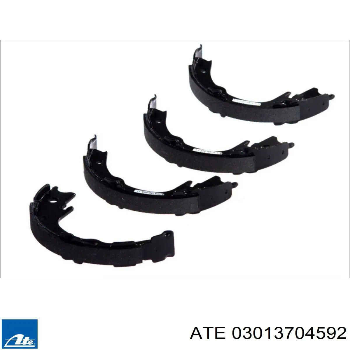 Колодки ручника / стоянкового гальма ATE 03013704592 ціна, від 22.39 USD