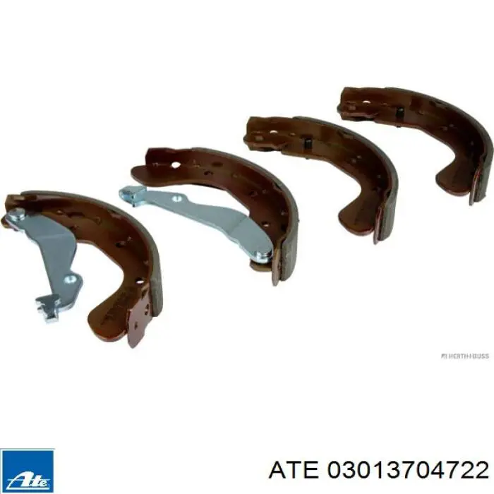 Колодки гальмові задні, барабанні ATE 03013704722 ціна, від 19.73 USD