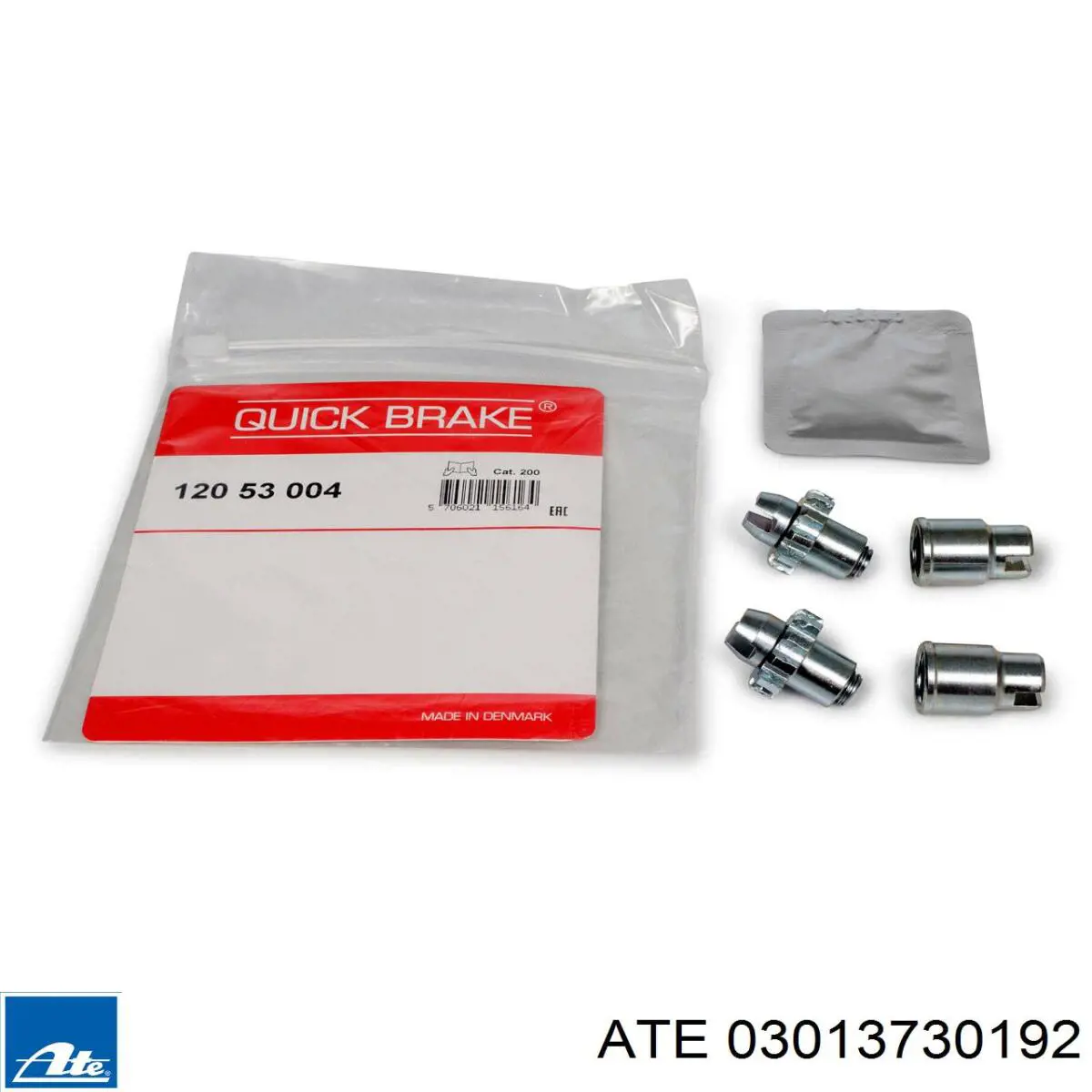 Колодки ручника / стоянкового гальма ATE 03013730192 ціна, від 33.78 USD