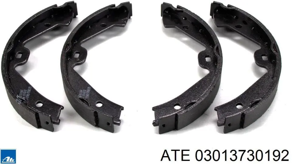 Колодки стоянкового гальма ATE 03013730192