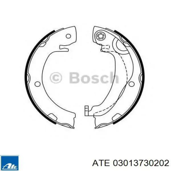 Колодки стоянкового гальма ATE 03013730202