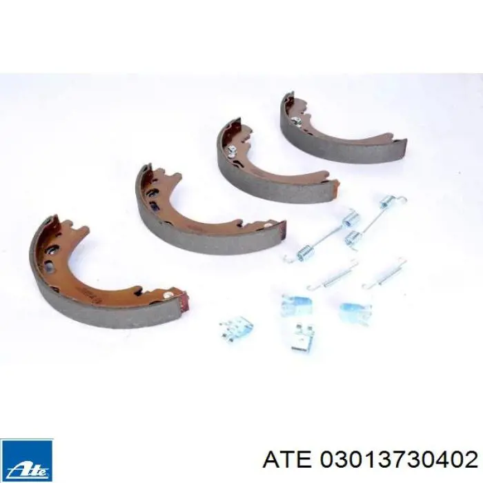 Колодки стоянкового гальма ATE 03013730402
