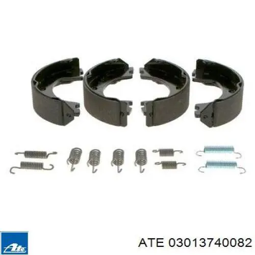 03013740082 ATE Гальмівні колодки ручника
