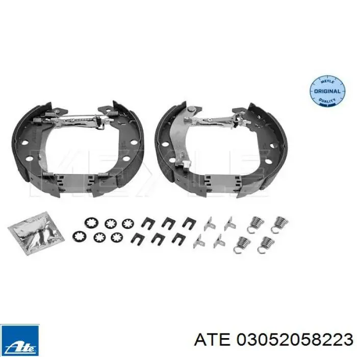 42416H Peugeot/Citroen Колодки гальмівні задні, барабанні