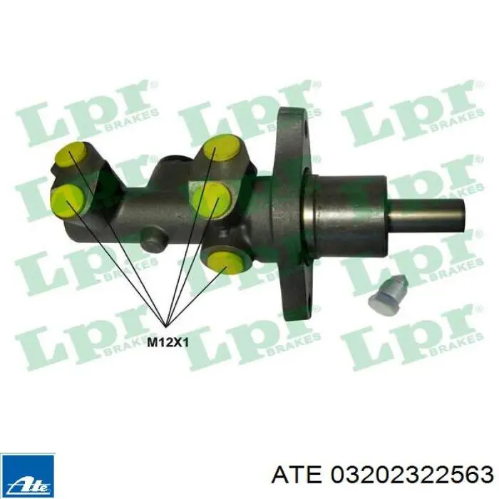 34336779680 BMW Циліндр гальмівний, головний