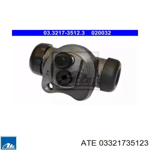Циліндр гальмівний колісний/робочий, задній ATE 03321735123 ціна, від 5.07 USD