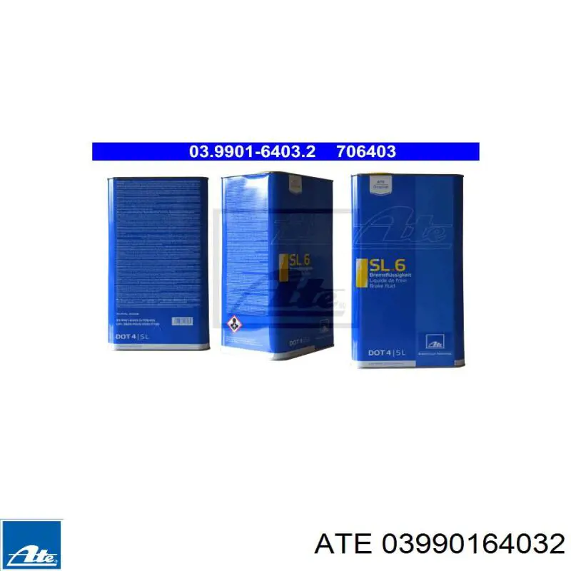 Рідина гальмівна ATE 03990164032 ціна, від 45.56 USD