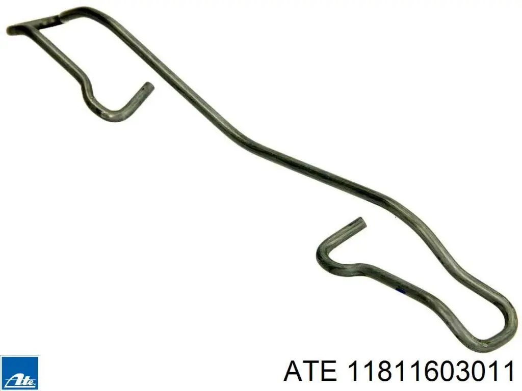 11811603011 ATE комплект пружинок кріплення дискових колодок, передніх