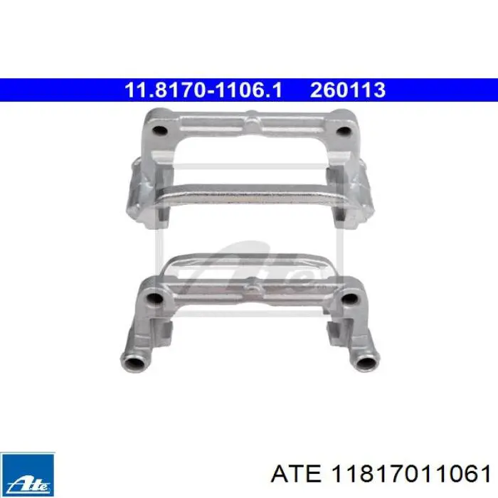 Скоба суппорта заднего  ATE 11817011061