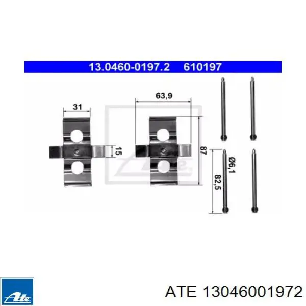  13046001972 ATE