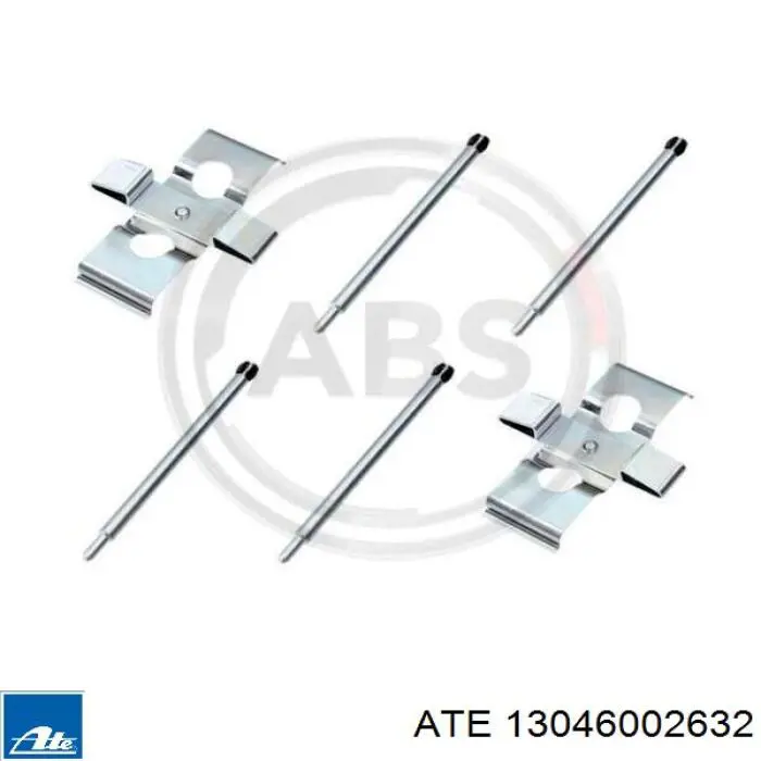 Ремкомплект передніх гальм ABS 1611Q