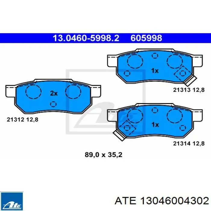  13046004302 ATE
