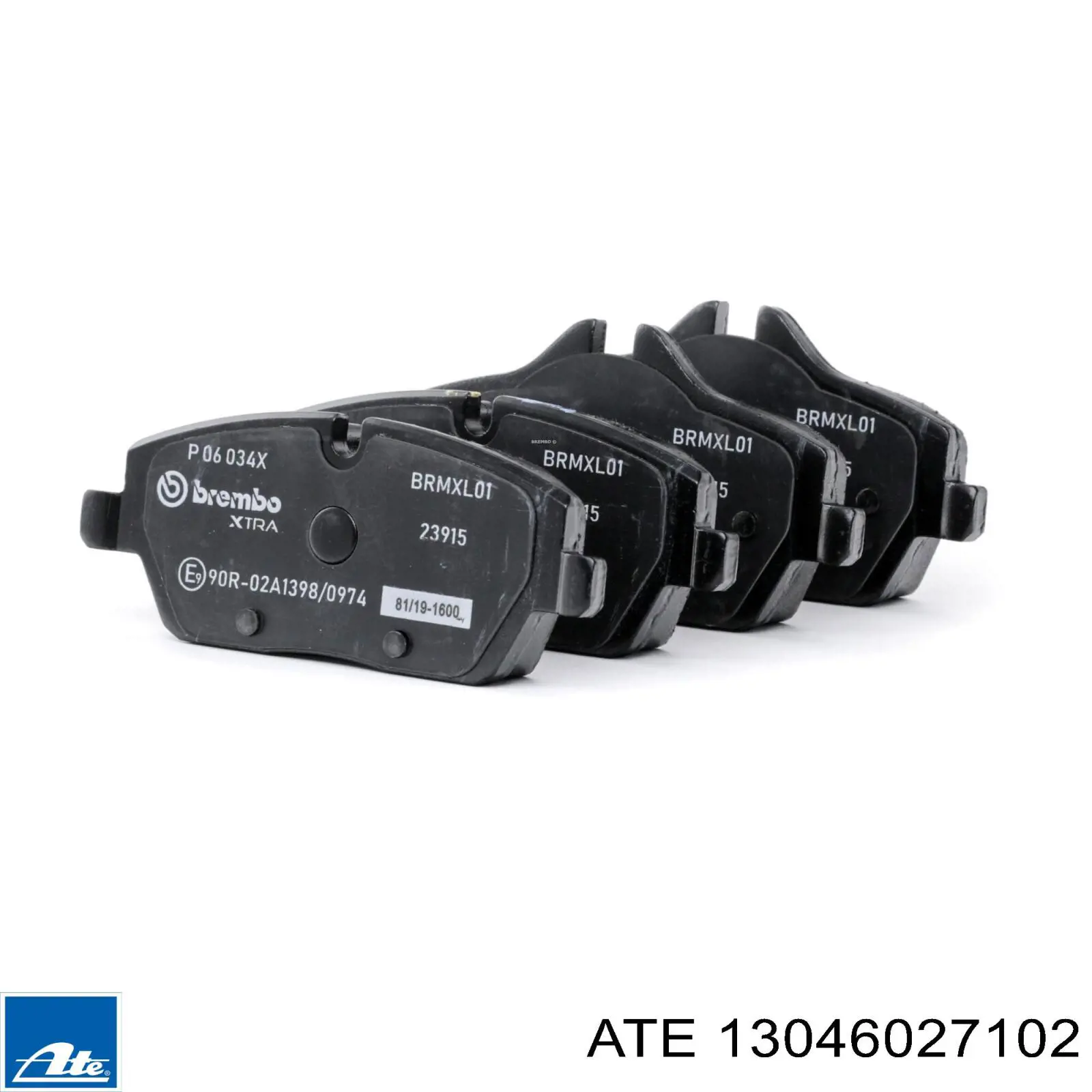 Гальмівні колодки ATE 13046027102 ціна, від 71.40 USD