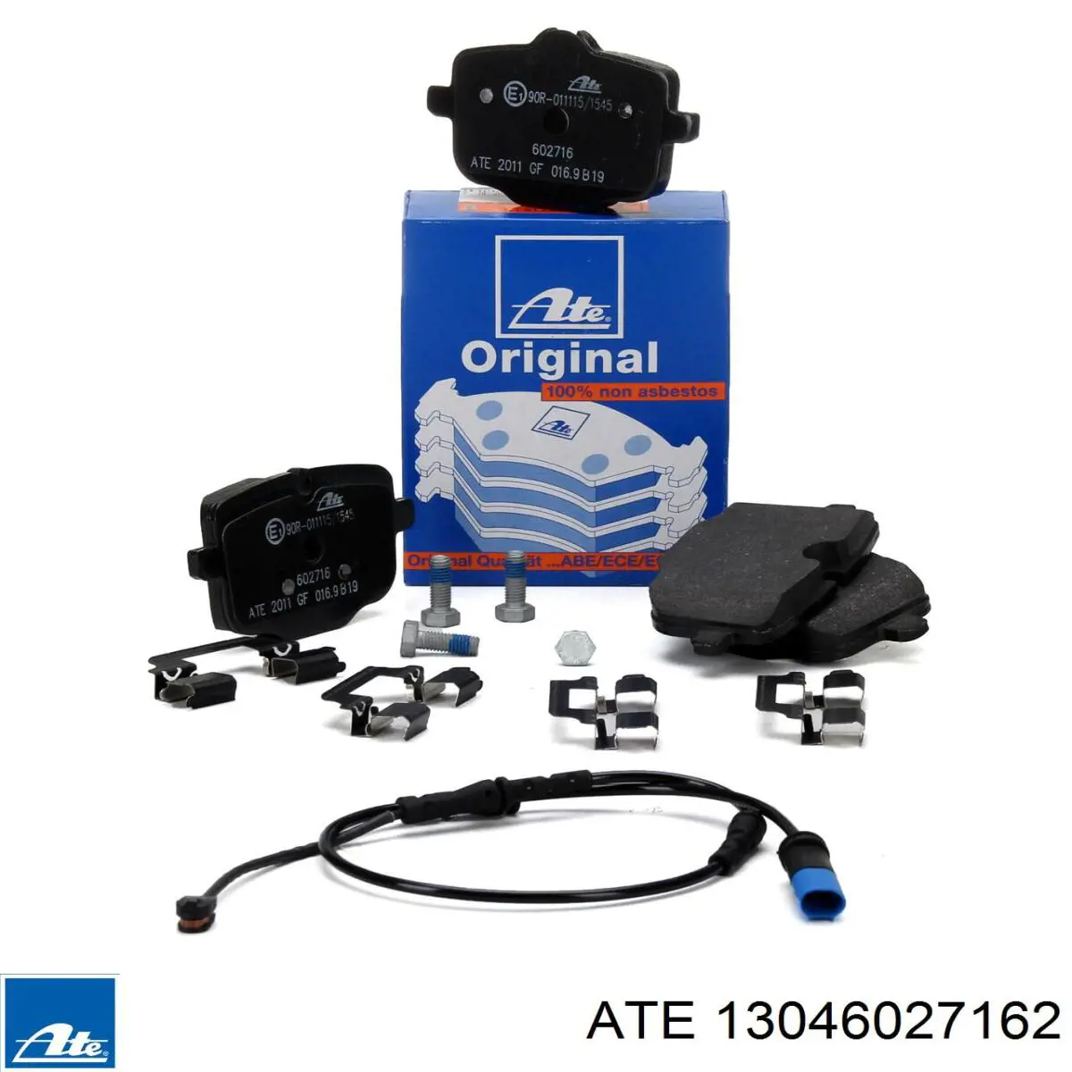 Задні гальмівні колодки 13046027162 ATE