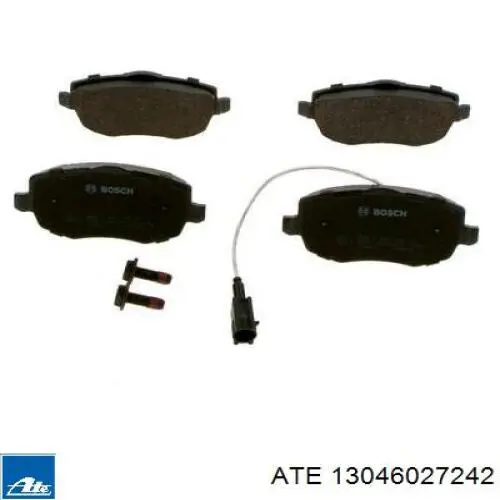 Передні тормозні колодки 301761 VALEO