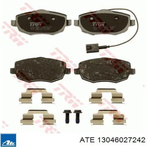 Тормозні колодки VALEO 301761