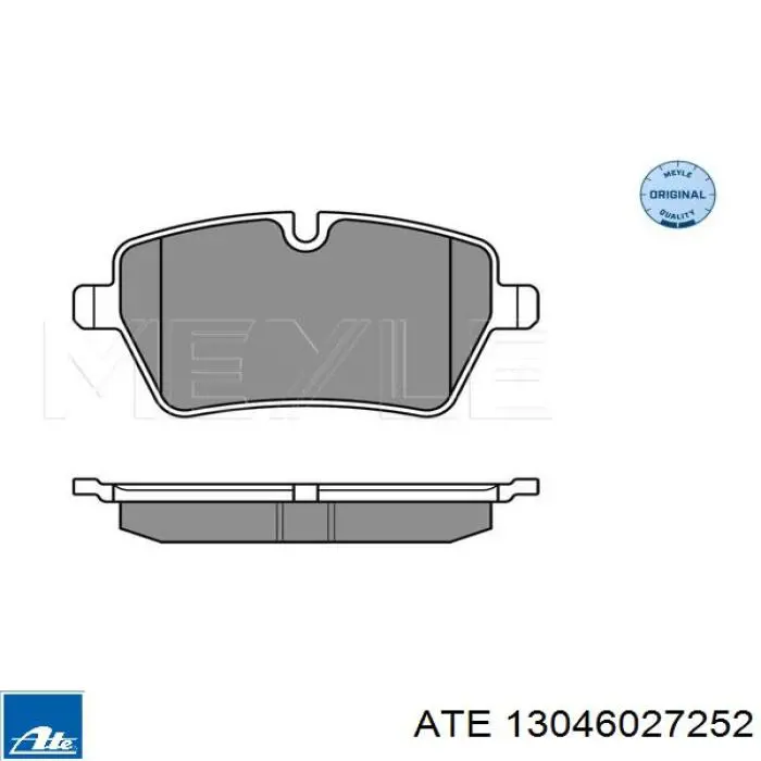 Передні тормозні колодки 13046027252 ATE