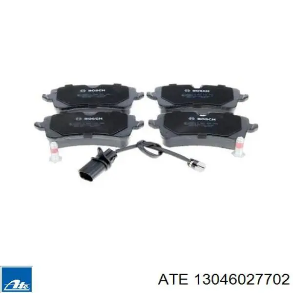 Задні гальмівні колодки ATE 13046027702 ціна, від 69.47 USD
