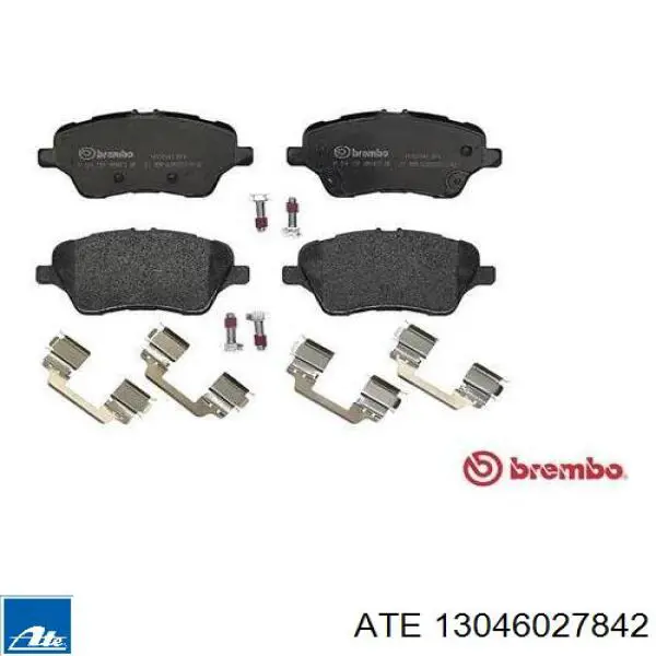 Купити 13046027842 ATE Колодки гальмівні передні, дискові