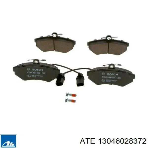 Гальмівні колодки ATE 13046028372 ціна, від 29.85 USD