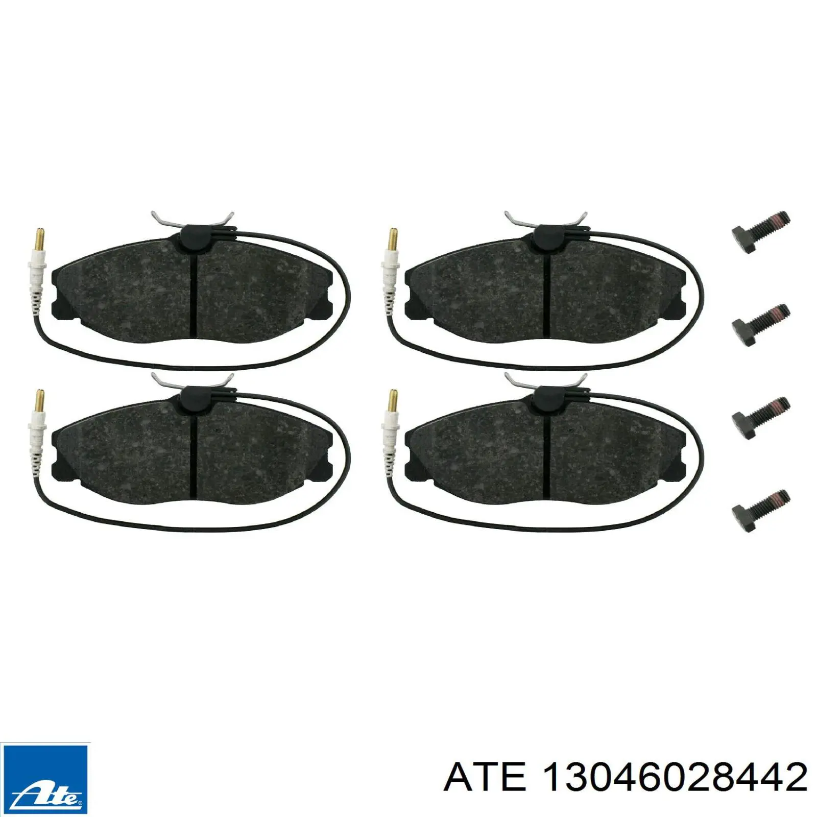 Тормозні колодки ATE 13046028442