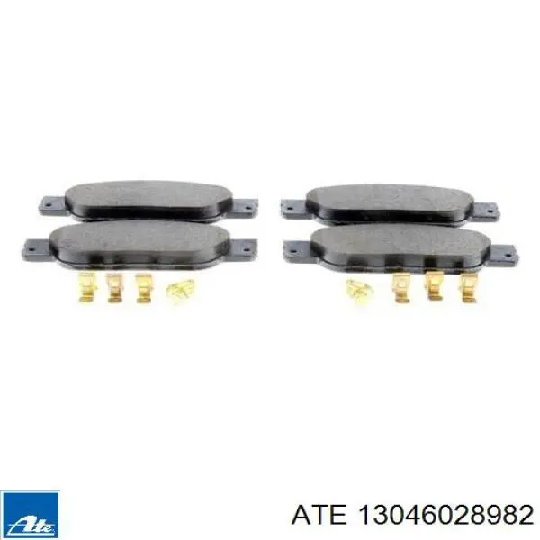 Передні тормозні колодки 82211890 Cifam