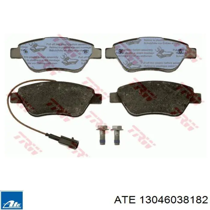 Гальмівні колодки ATE 13046038182 ціна, від 18.00 USD