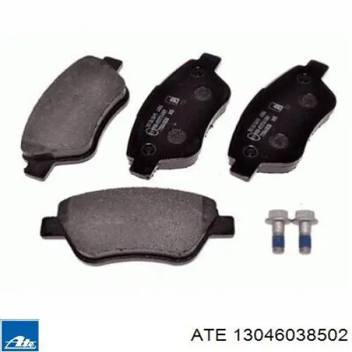 Тормозні колодки ATE 13046038502
