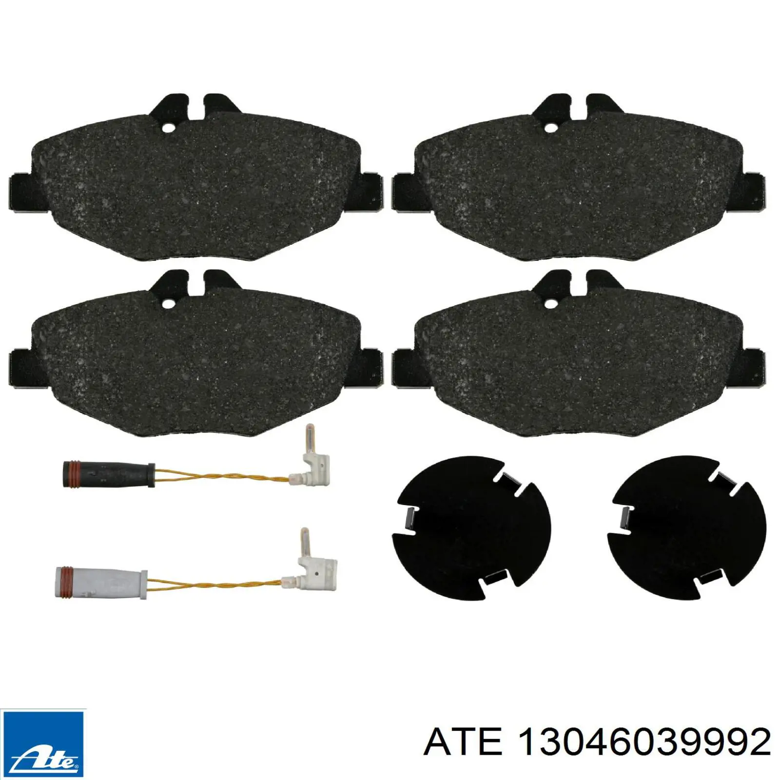 Гальмівні колодки ATE 13046039992 ціна, від 62.40 USD