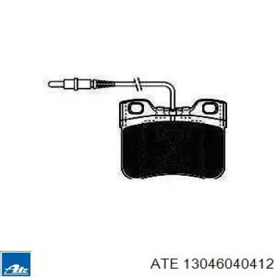 Передні тормозні колодки 95619549 Peugeot/Citroen