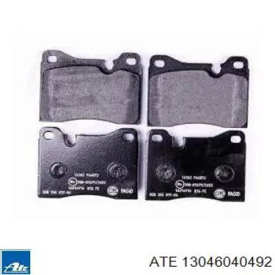 Гальмівні колодки ATE 13046040492 ціна, від 11.83 USD