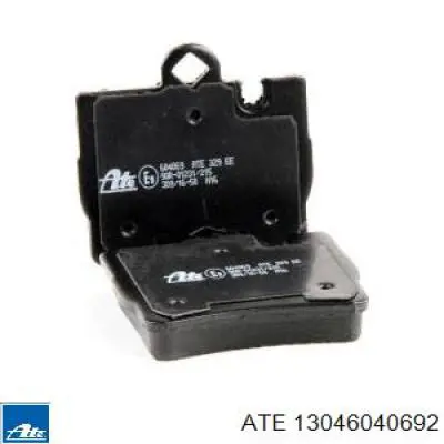 Задні гальмівні колодки ATE 13046040692 ціна, від 45.70 USD