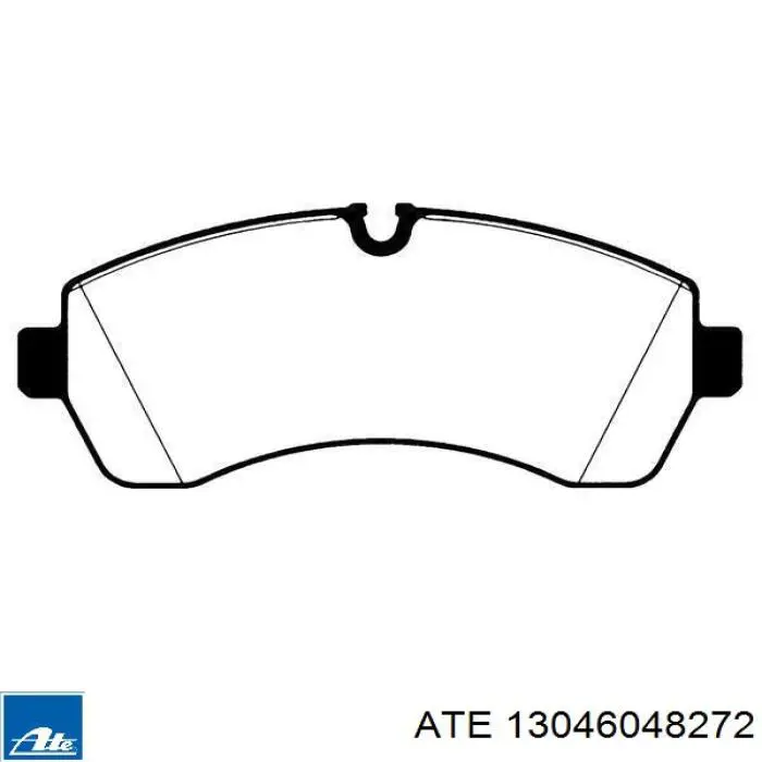 Передні тормозні колодки 13046048272 ATE
