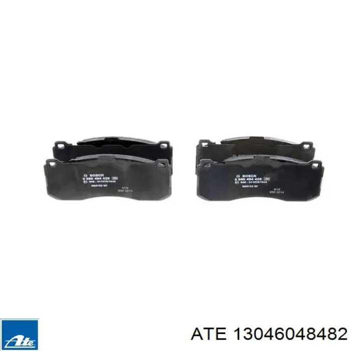 Гальмівні колодки ATE 13046048482 ціна, від 80.52 USD