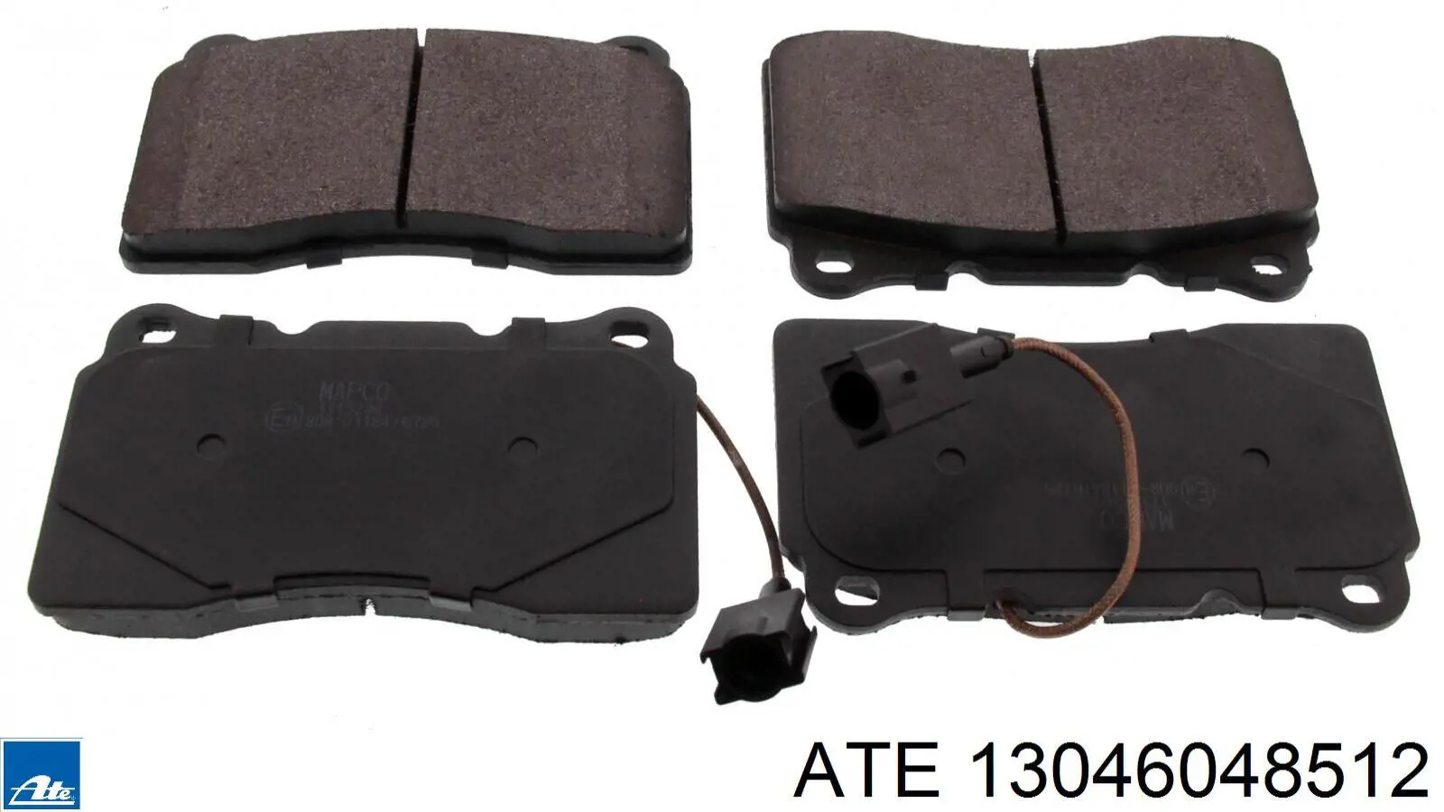Тормозні колодки ATE 13046048512