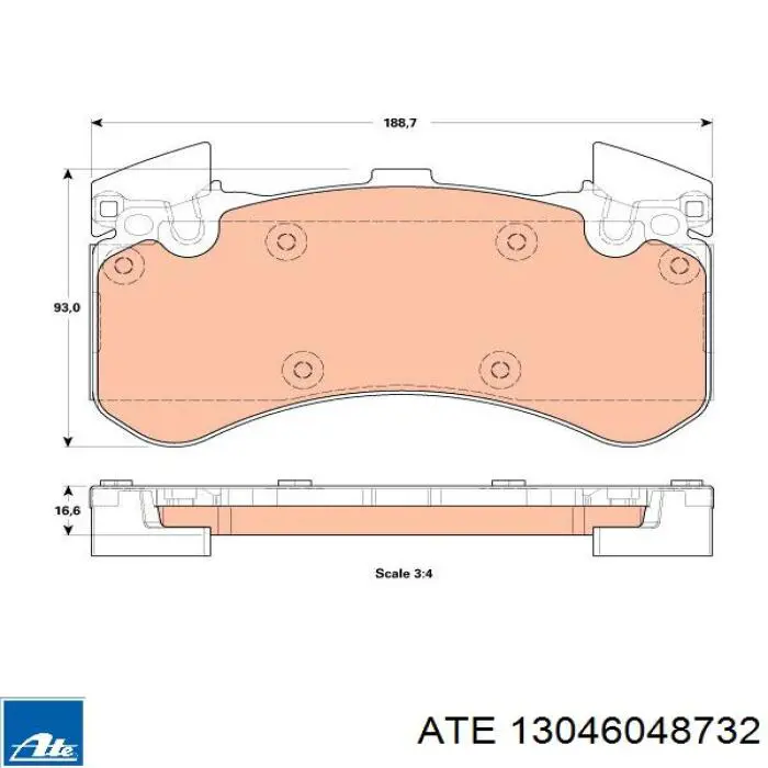 Тормозні колодки Power Stop 161575