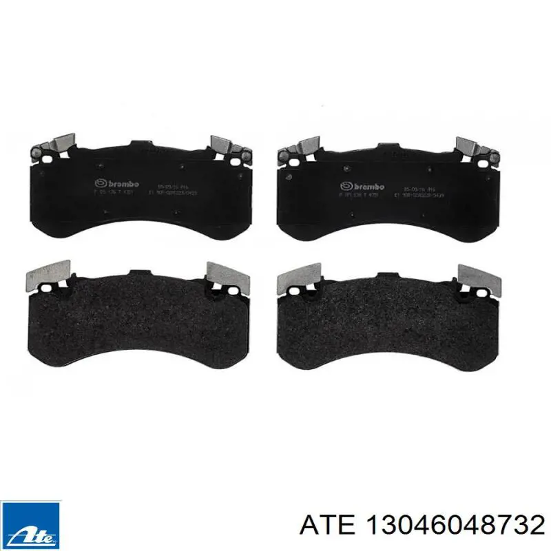 Передні тормозні колодки 161575 Power Stop
