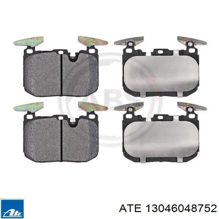 Тормозні колодки ATE 13046048752