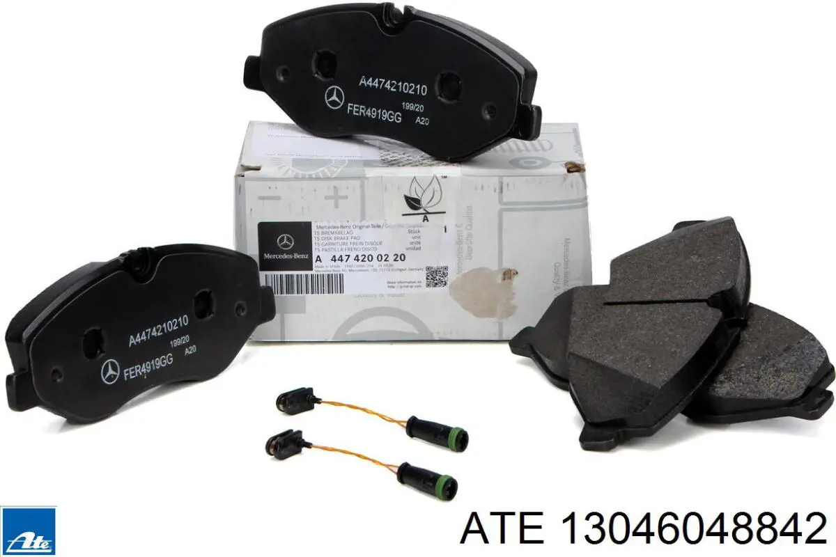 Гальмівні колодки ATE 13046048842 ціна, від 61.29 USD