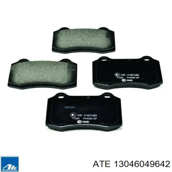 Передні тормозні колодки 13046049642 ATE
