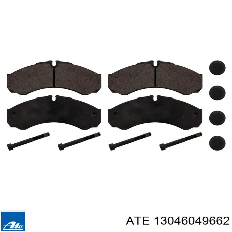 Купити 13046049662 ATE Задні колодки