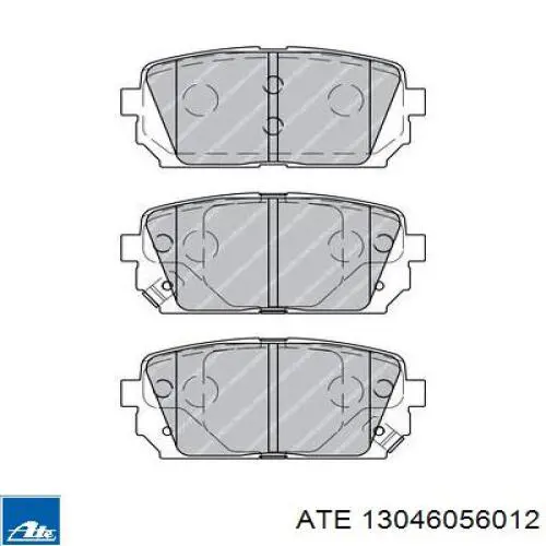 Купити 13046056012 ATE Задні колодки