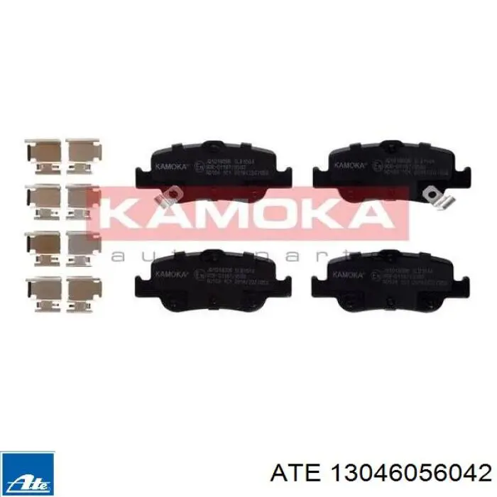 Задні гальмівні колодки ATE 13046056042 ціна, від 38.29 USD