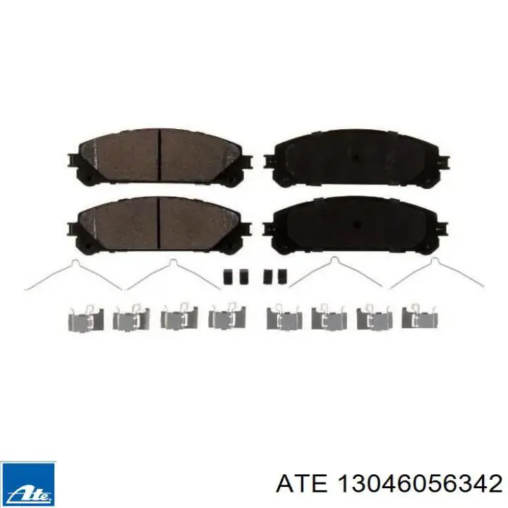 Гальмівні колодки ATE 13046056342 ціна, від 36.46 USD