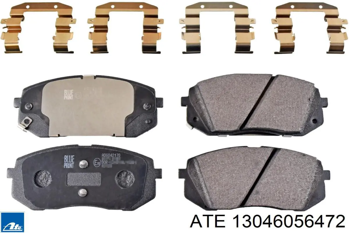 Гальмівні колодки ATE 13046056472 ціна, від 39.79 USD